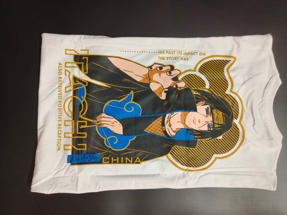 Anime Back printed oversized T shirts - Image 3