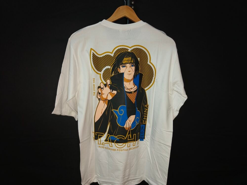 Anime Back printed oversized T shirts
