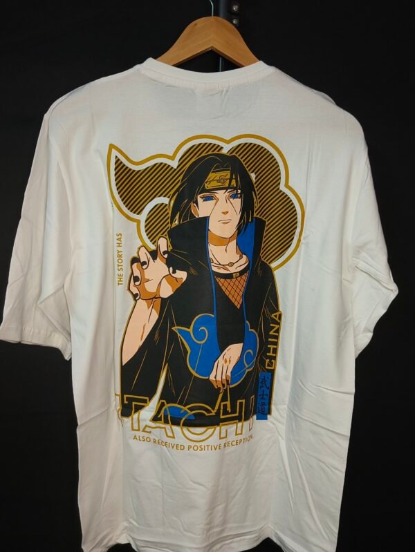 Anime Back printed oversized T shirts - XL