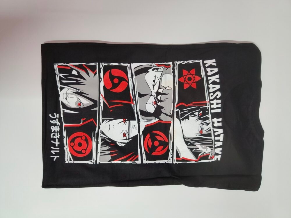 Anime Back printed oversized T shirts - Image 3