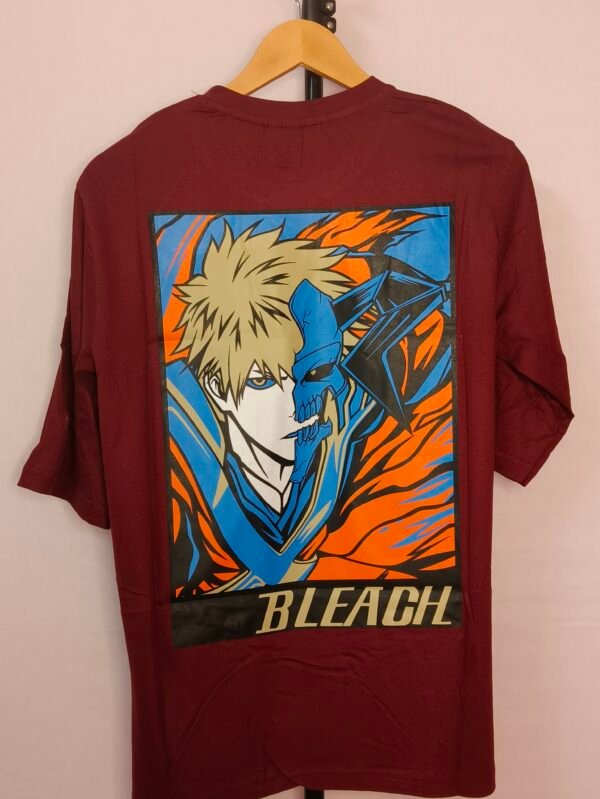 Anime Back printed oversized T shirts - 2XL