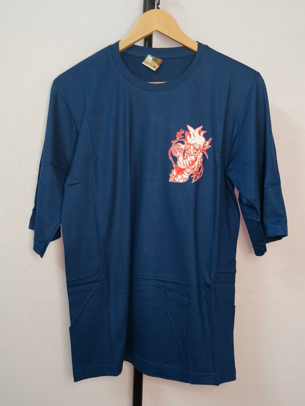 Anime Back printed oversized T shirts - Image 2