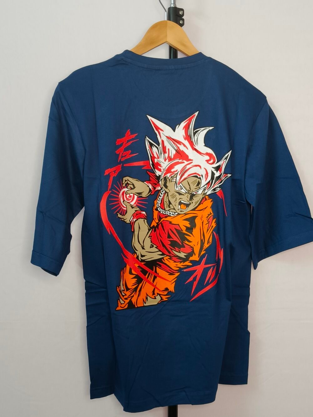 Anime Back printed oversized T shirts
