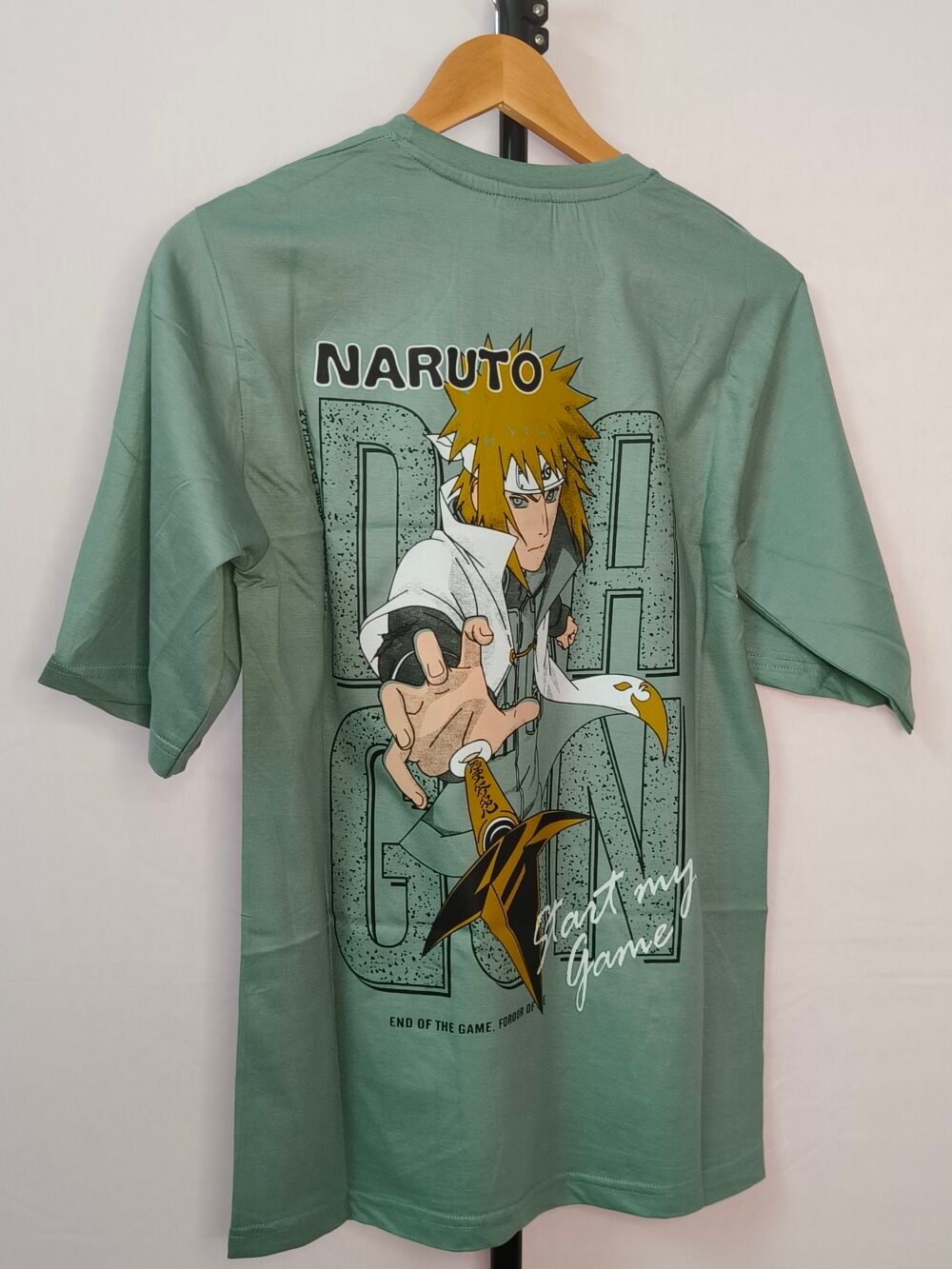 Anime Back printed oversized T shirts