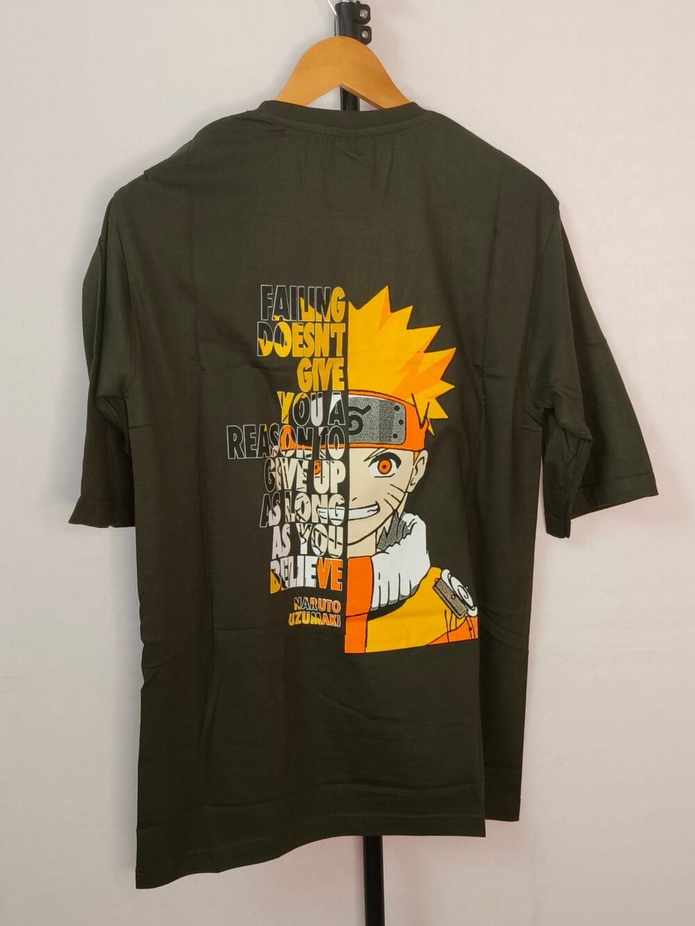Anime Back printed oversized T shirts