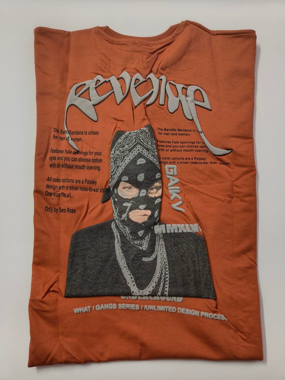 Men's Round neck printed T shirt - Image 3