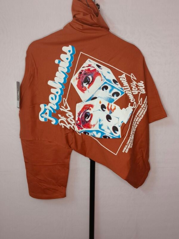 Men's Round neck printed T shirt - L
