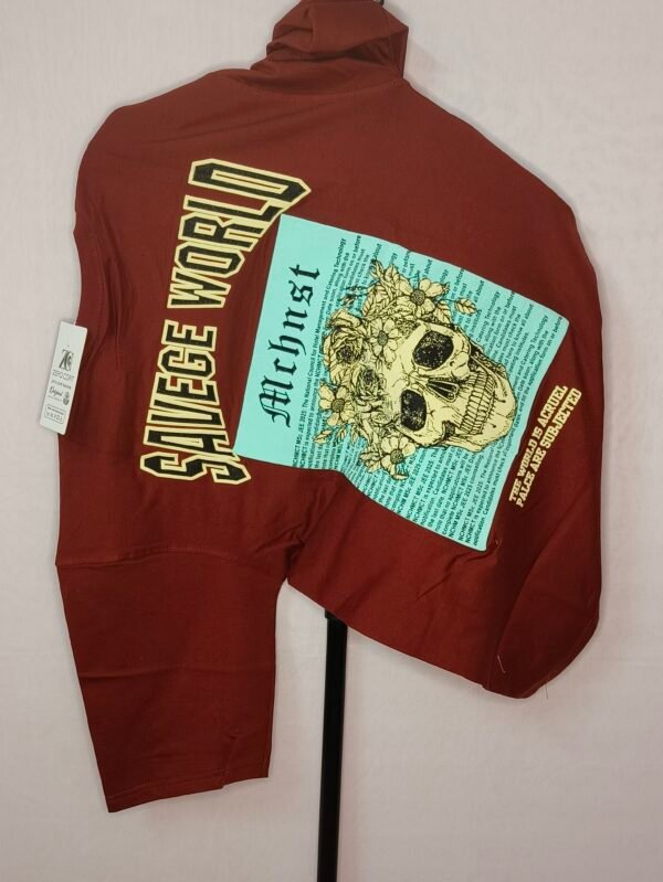 Men's Round neck printed T shirt - XL