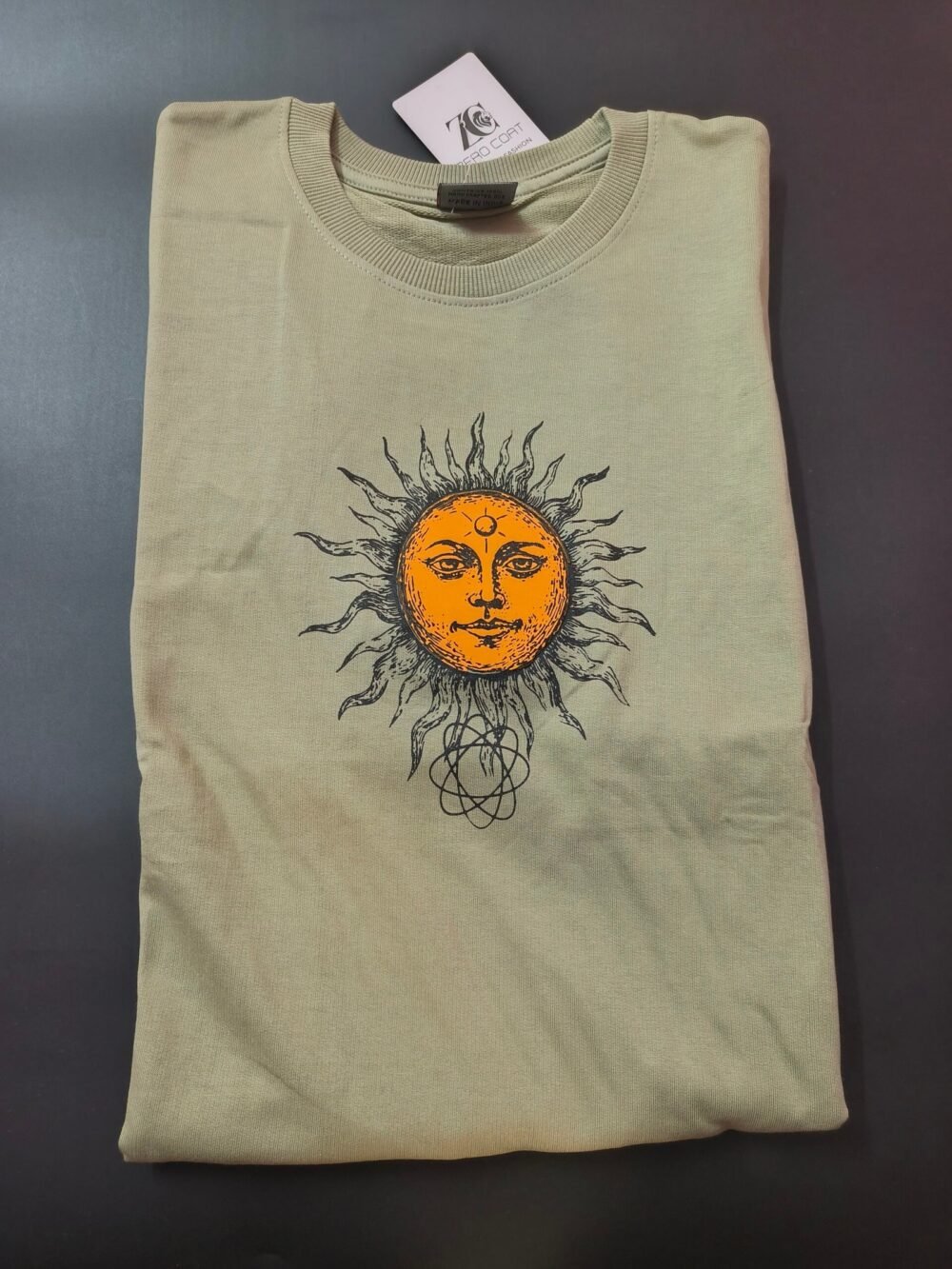 Men's Round neck printed T shirt - Image 4