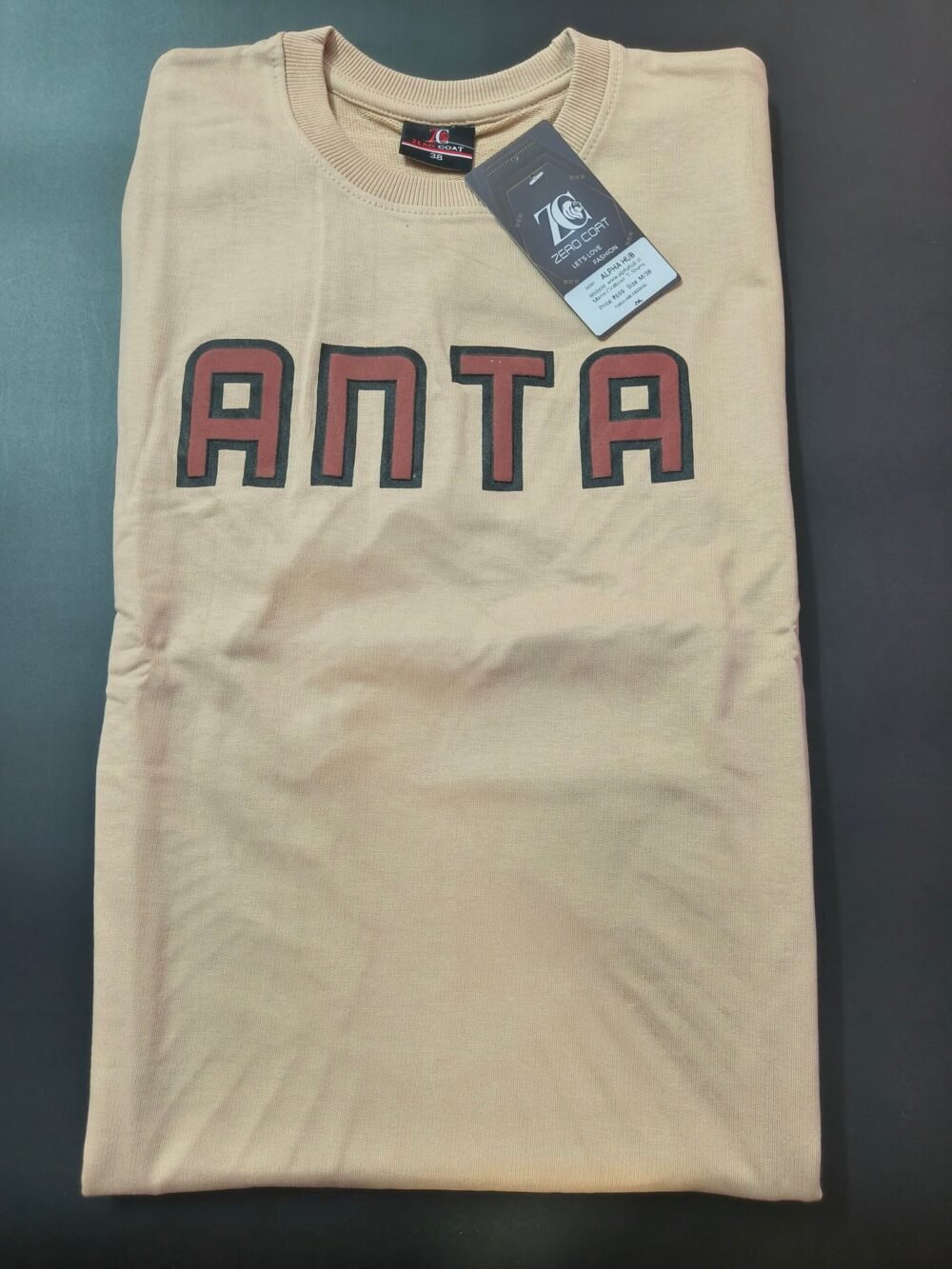 Men's Round neck printed T shirt - Image 4