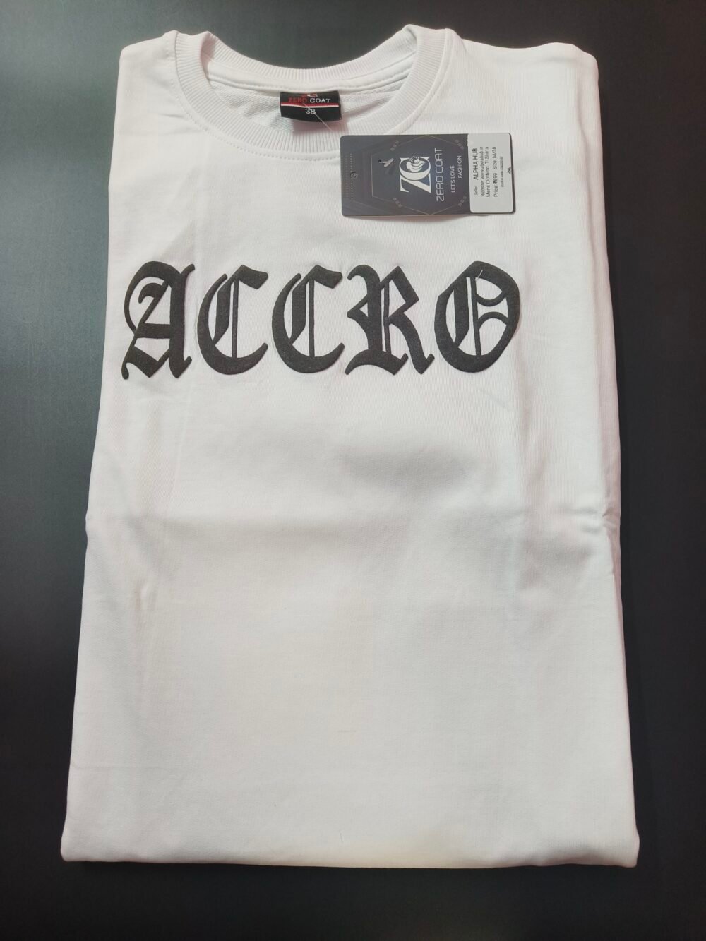 Men's Round neck printed T shirt - Image 4