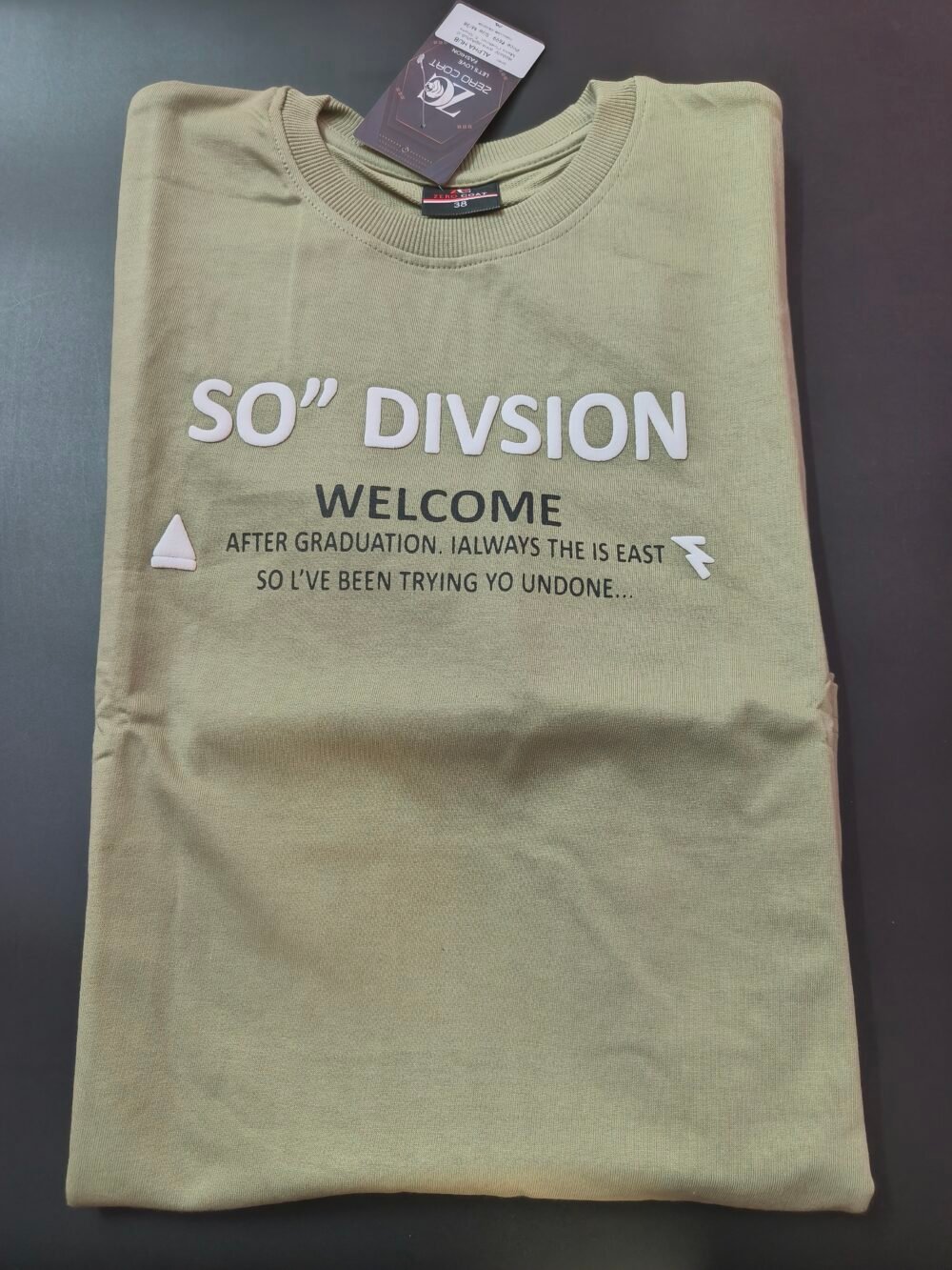 Men's Round neck printed T shirt - Image 4