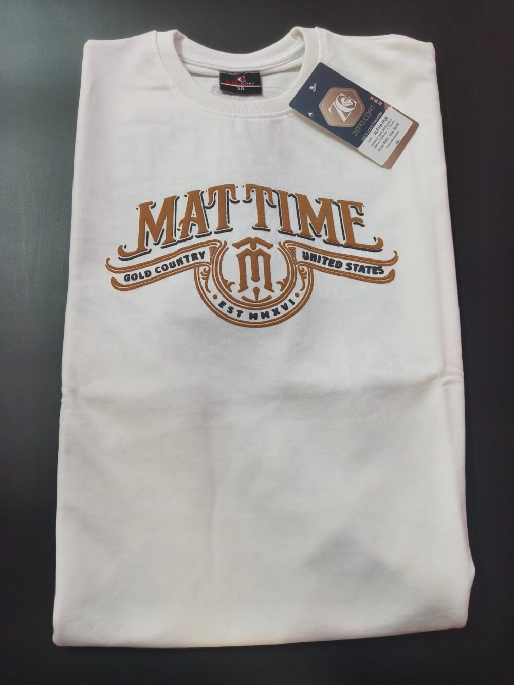 Men's Round neck printed T shirt - Image 4
