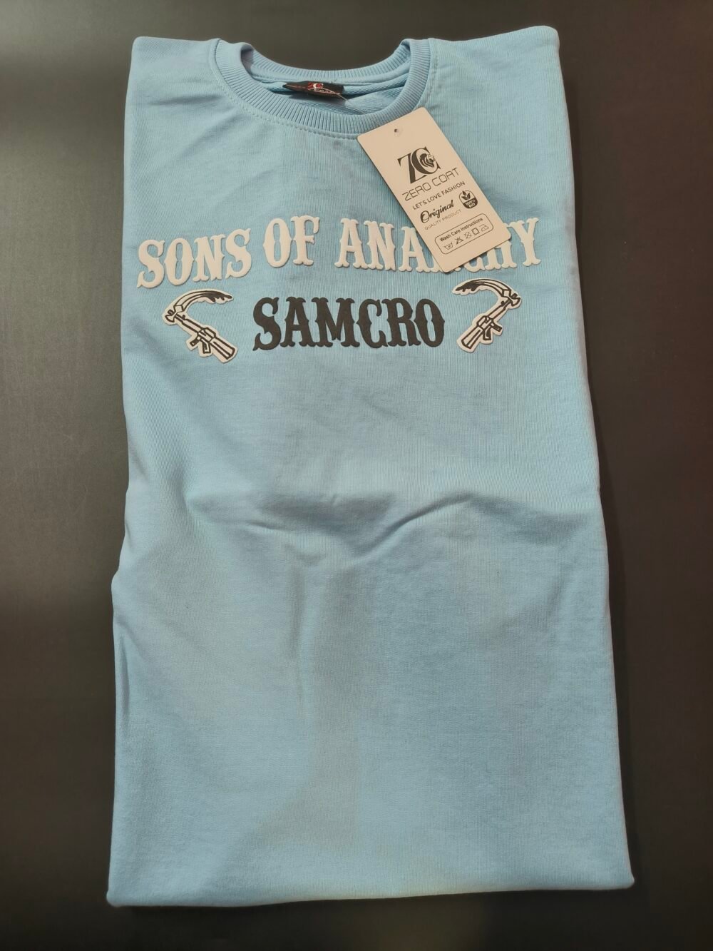 Men's Round neck printed T shirt - Image 4