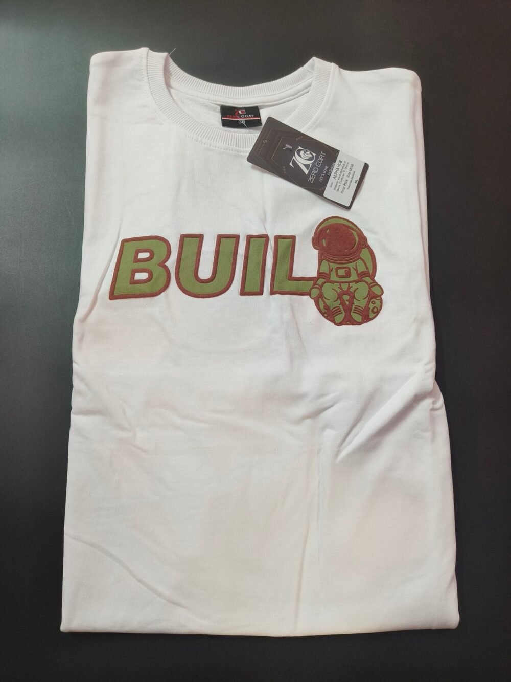 Men's Round neck printed T shirt - Image 4