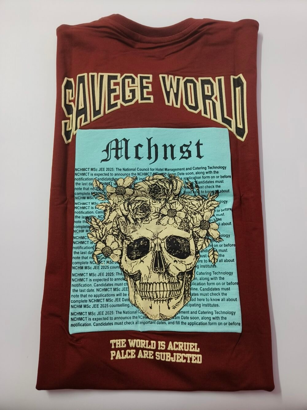 Men's Round neck printed T shirt - Image 3